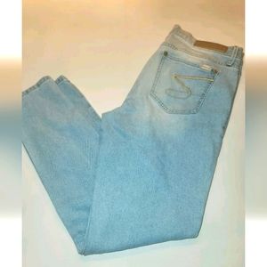 seven7 jeans 32x28 distressed girlfriend